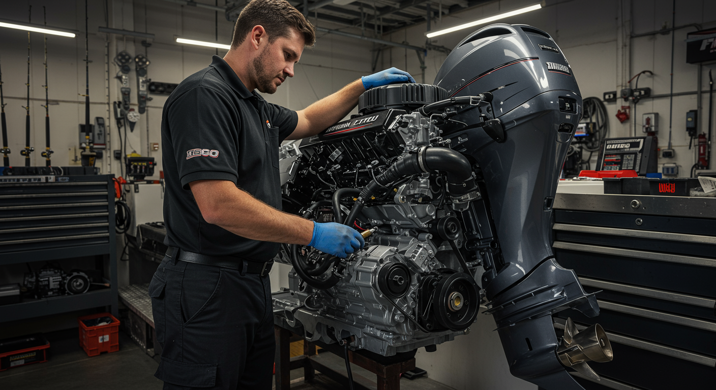 Expert boat maintenance